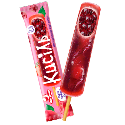 Морозиво плодово-ягідне желейне «Кисіль»