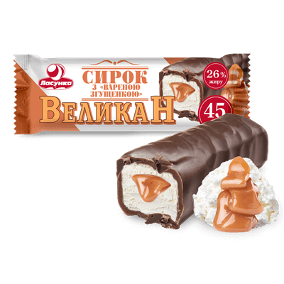 Сирок «ВеликаН» варена згущенка
