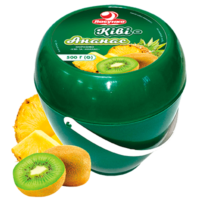 Морозиво «Ківі-Ананас»