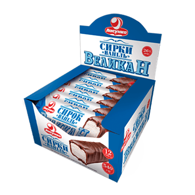 Сирок «ВеликаН» ваніль у форматі мультипак