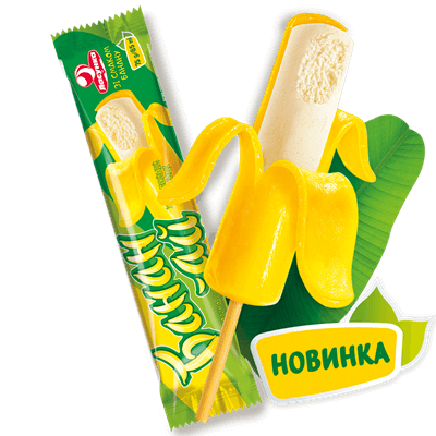 Морозиво-лід «Банан-Ай»