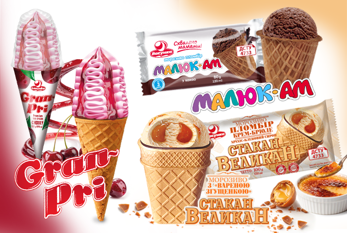 Новинки морозива 2026 від «Ласунка»: «Банан-ай», Matcha, Ice Cake та інші трендові десерти сезону