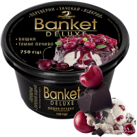 фото Торт-морозиво «BANKET DELUXE» вишня-темне печиво