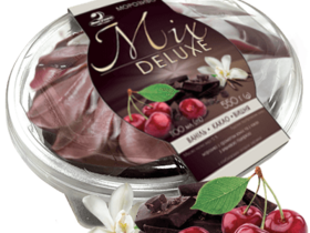 Ice cream Mix Deluxe vanilla-cacao-cherry