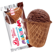 Пломбір «Малюк-Ам» з какао