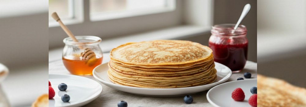 Легкий та швидкий рецепт млинців
