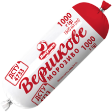 Морозиво «Вершкове» вагове, 1000 г - ТМ Ласунка