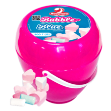 Морозиво «Bubble-Blue» зі смаком жувальної гумки та маршмелоу