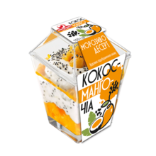 Морозиво-десерт «Кокос-Манго-Чіа»