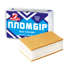 Морозиво «Пломбір» брикет