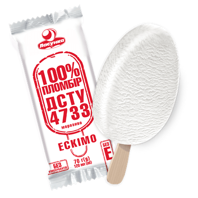 Морозиво «100% пломбір  ДСТУ 4733»