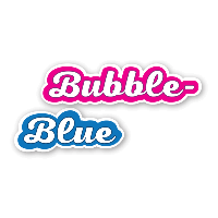 Мороженое «Bubble-Blue» со вкусом жевательной резинки и маршмеллоу