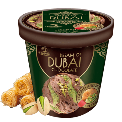 Морозиво «Dream of Dubai chocolate»