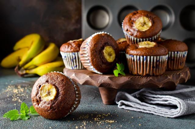Бананово-шоколадный десерт без сахара и муки / Рецепты с фотографиями